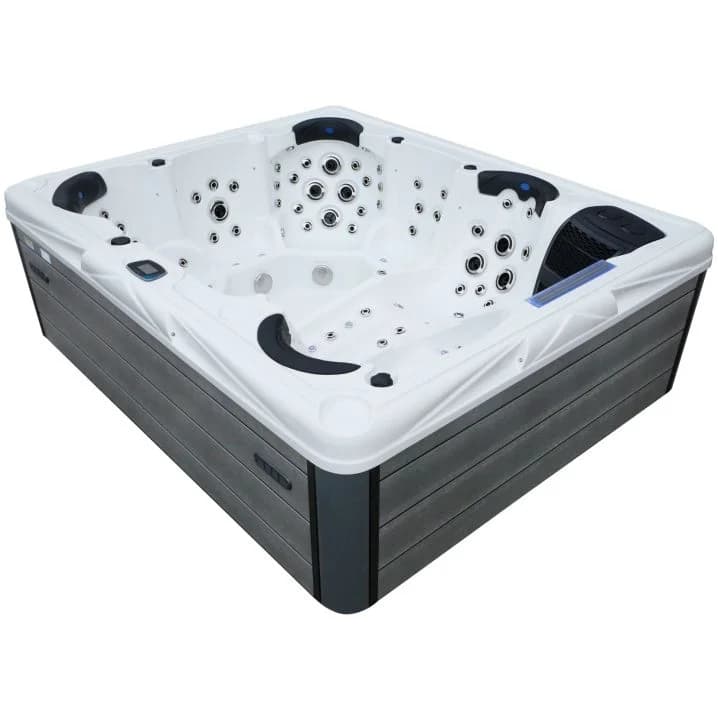 Image for СПА-басейн Aquajoy Saint-Tropez (280х230х95 см), Сріблясто-білий мармур