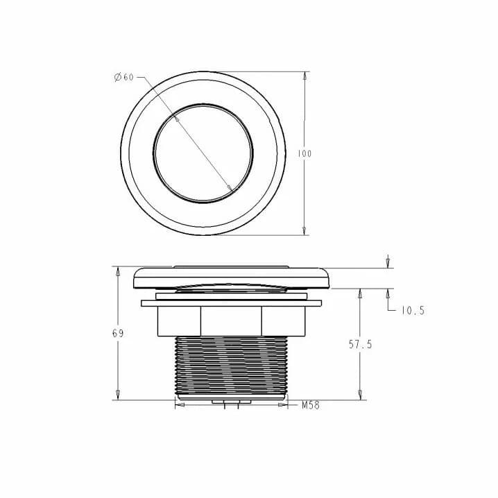 Image for Прожектор світлодіодний Aquaviva HT026C 45LED 6 Вт RGB