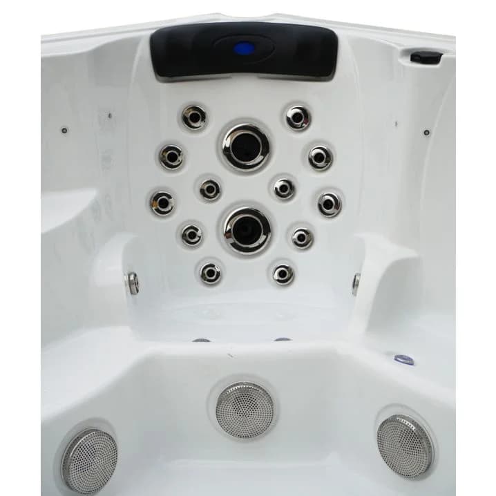 Image for СПА-басейн Aquajoy Saint-Tropez (280х230х95 см), Сріблясто-білий мармур