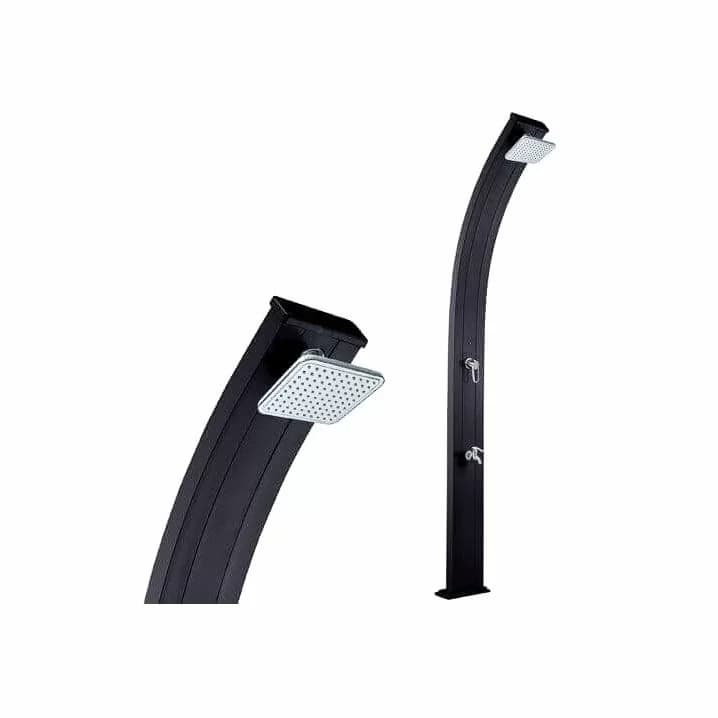 Image for Душ сонячний Aquaviva Spring з мийкою для ніг, антрацит DS-A122NO, 30 л