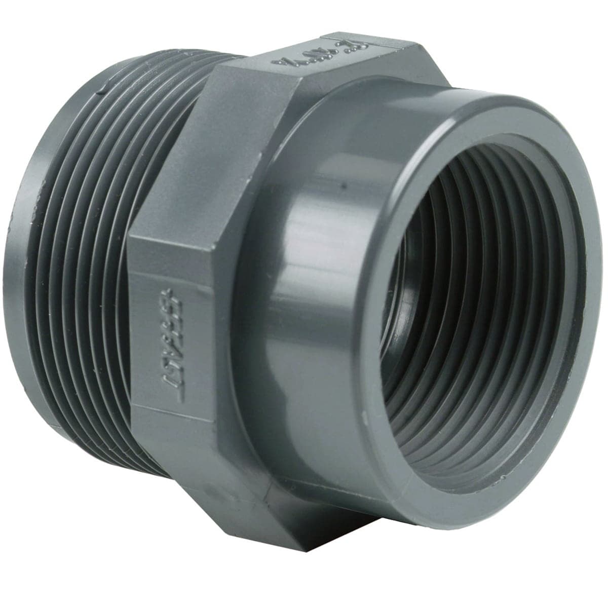 Image for Перехідник різьбовий ПВХ Effast RERRIE032A, d1"x3/8"