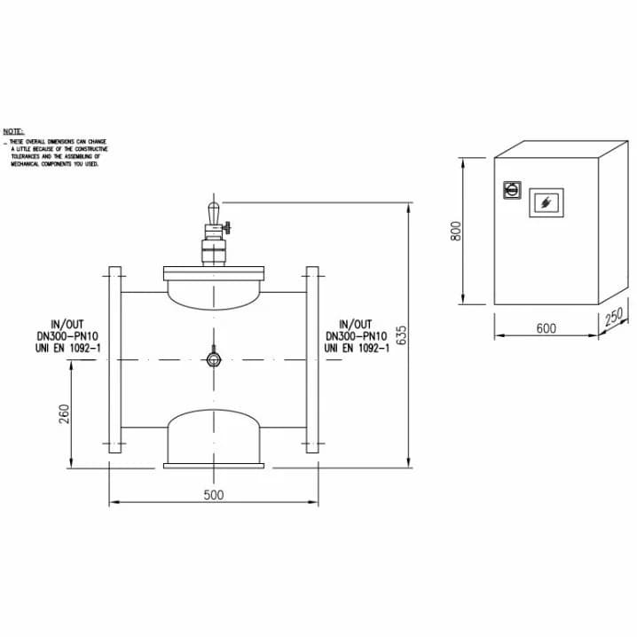 Image for Ультрафіолетова установка Sita UV SMP 70 TCXLPR (500 м3/год, 2х3.85 кВт)