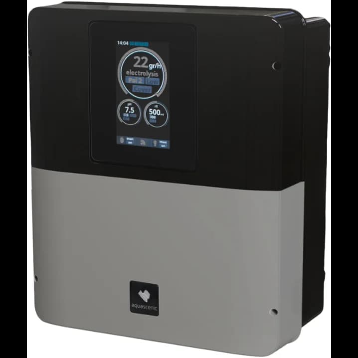 Гідролізер Hayward Aquascenic NG HD2 (110 м³, іонізація Cu/Ag) з функцією управління басейном