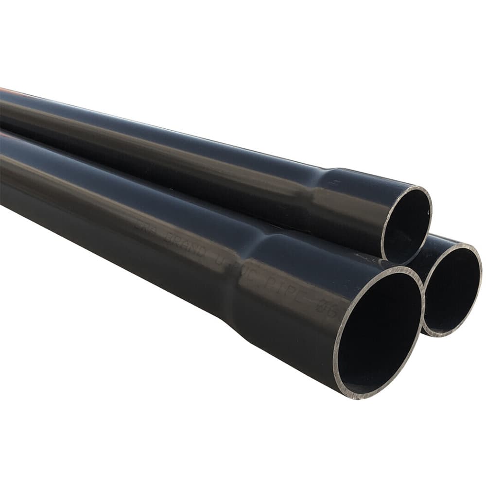 Труба ПВХ (PVC-U) напірна клейова Era PN6 d200 мм, 6 м