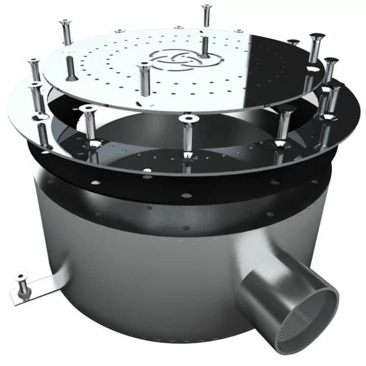 Image for Плато аеромасажне Aquaviva кругле (Ø200) AISI-304, лайнер 2"