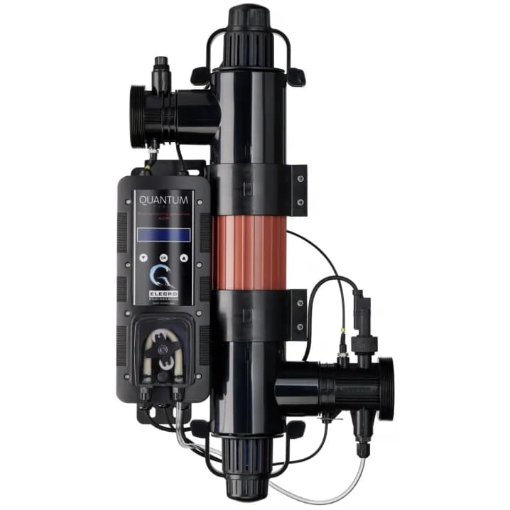 Ультрафіолетова фотокаталітична установка Elecro Quantum QP-35 з дозуючим насосом (10 м3/год, 30 Вт)