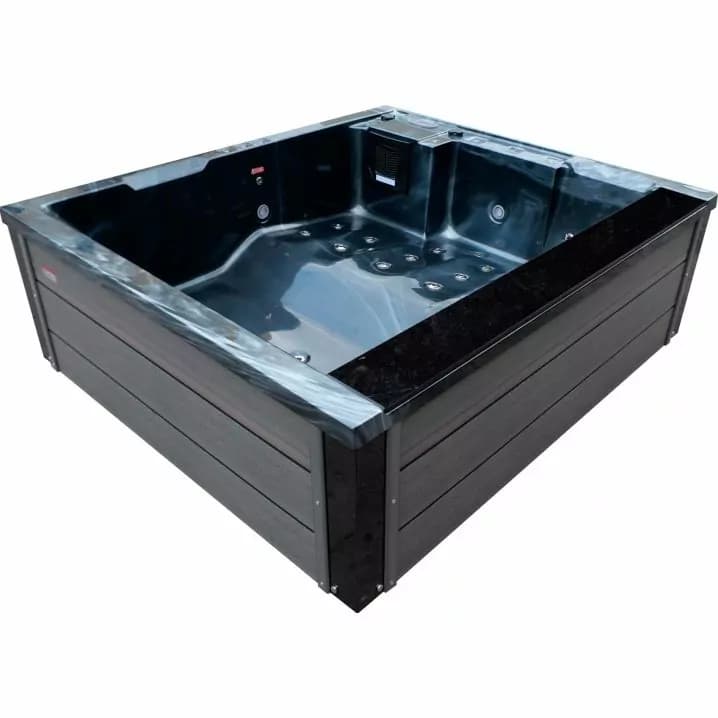 Image for СПА-басейн Aquajoy Venice (215х190х70 см), темний опал, з динаміками та LED-підсвічуванням
