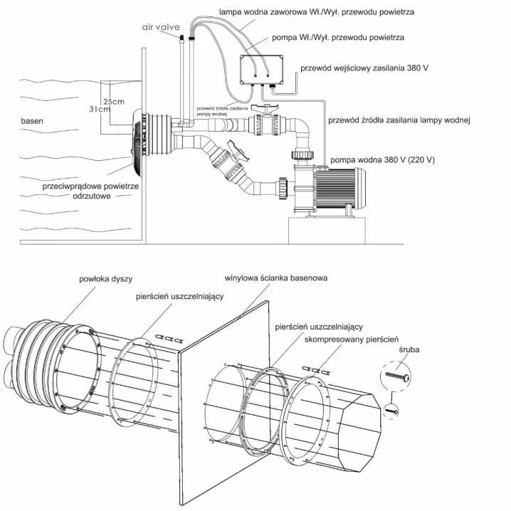 Image for Протитечія Aquaviva WTB300T 60 м3/год (380 В)