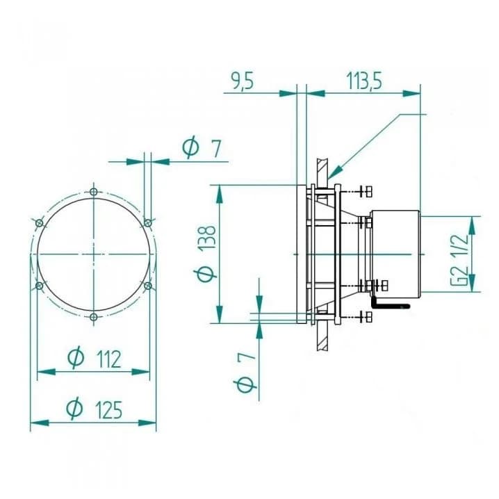 Image for Закладний короб Fitstar 8300351, для протитечії Cyclon/Cyclon-Duo, (збірний басейн, солона вода)