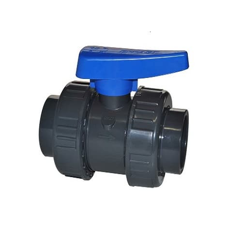 Image for Кран кульовий ПВХ Effast d20 мм