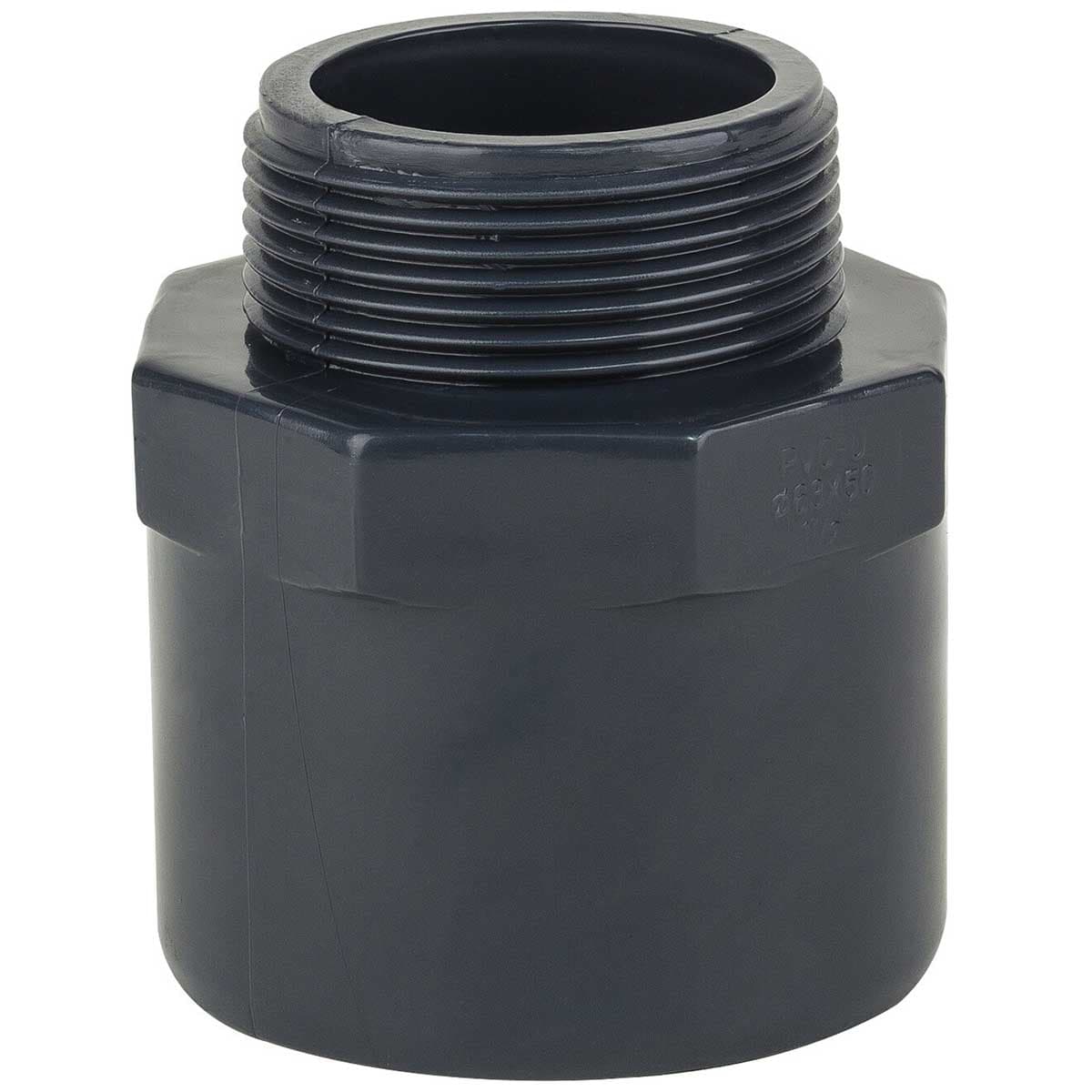 Муфта ПВХ Era USM00150/40 редукційна, із зовнішньою різьбою d50/40х1-1/4"