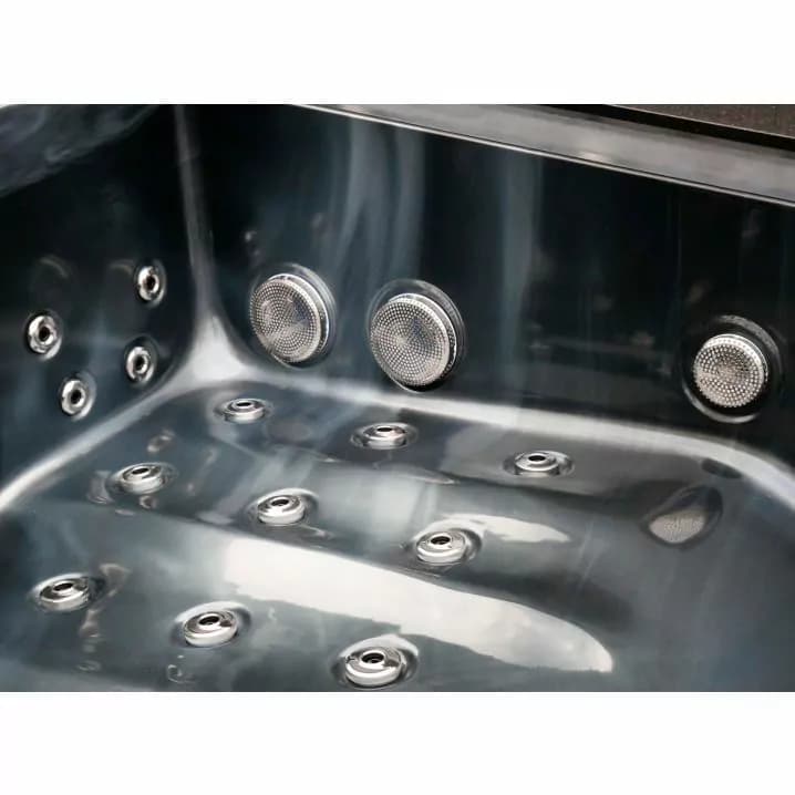 Image for СПА-басейн Aquajoy Venice (215х190х70 см), темний опал, з динаміками та LED-підсвічуванням