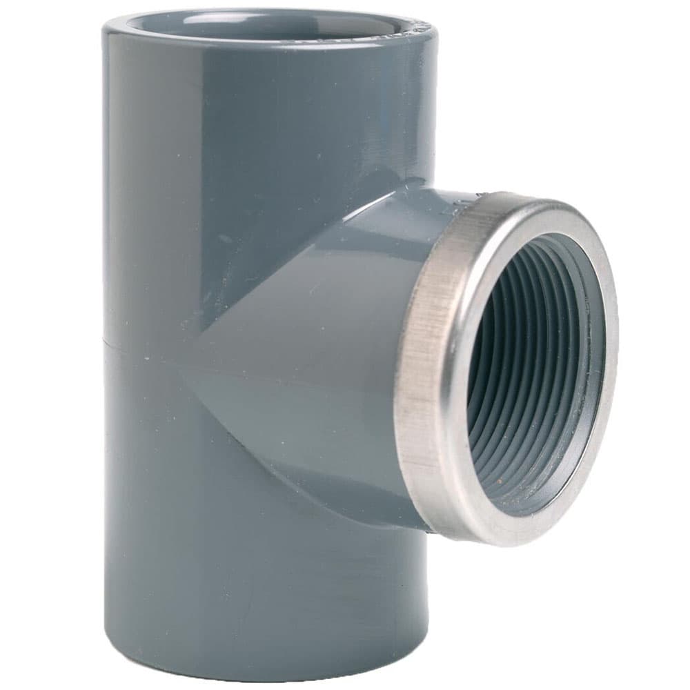 Image for Трійник ПВХ Effast RGRTIR020B 90° з металевим кільцем d20x1/2"