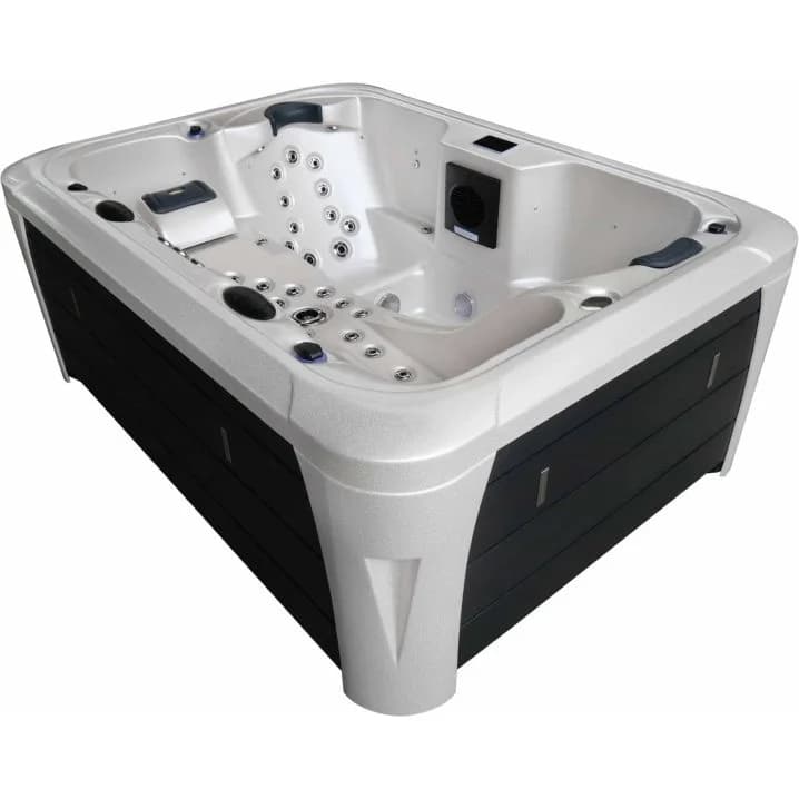 Image for СПА-басейн Aquajoy Miami (230х170х92 см), Сріблясто-білий мармур