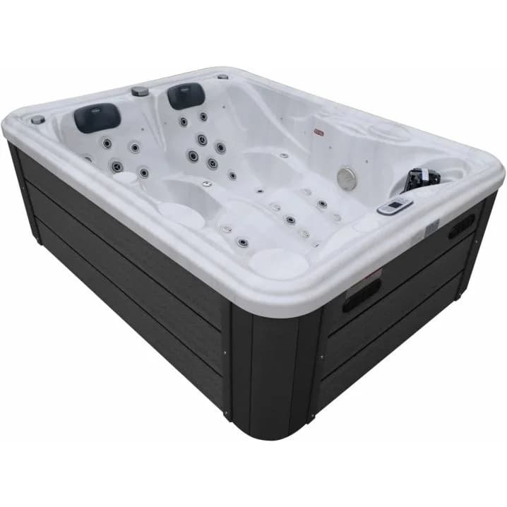 Image for СПА-басейн Aquajoy Bali (210х160х77 см), Сріблясто-білий мармур
