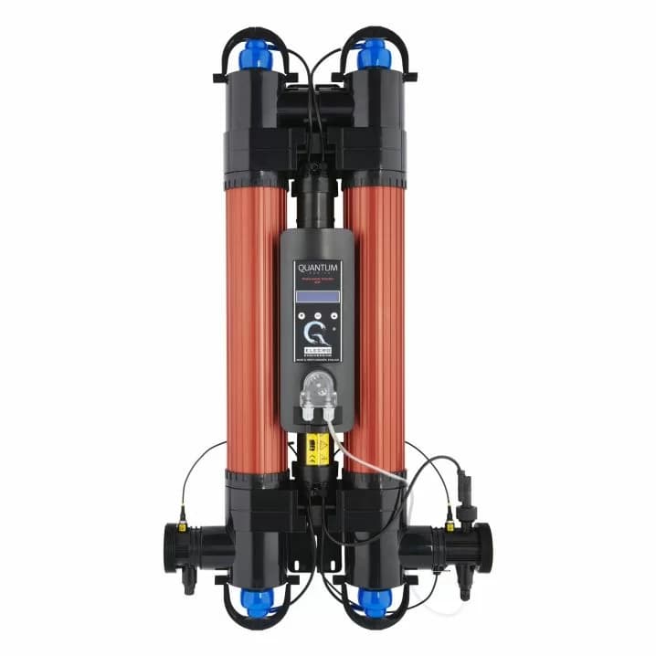 Ультрафіолетова фотокаталітична установка Elecro Quantum QP-130 з дозуючим насосом (28 м3/год, 110 Вт)