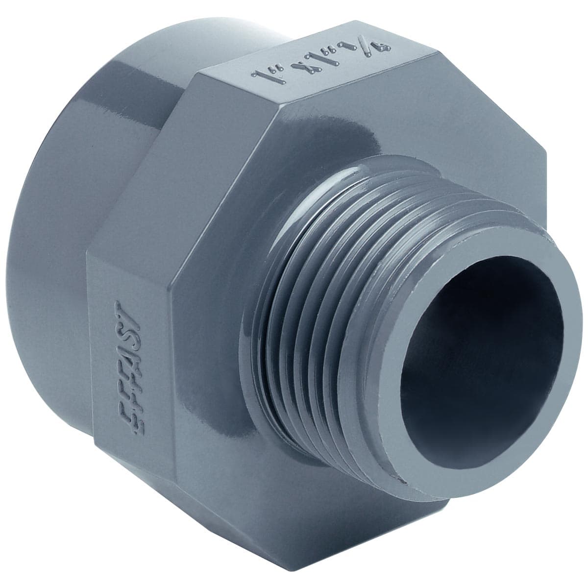 Image for Муфта ПВХ Effast RERMGE040F редукційна, з зовнішньою і внутрішньою різьбою d1-1/4"х1-1/2"