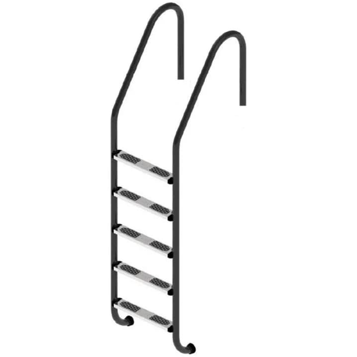 Сходи для басейну Flexinox Standard Nero (5 сходинок) Black, AISI-316L