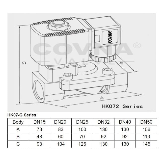 Image for Клапан соленоїдний Aquaviva 2W31 (DN20-3/4) d25 мм
