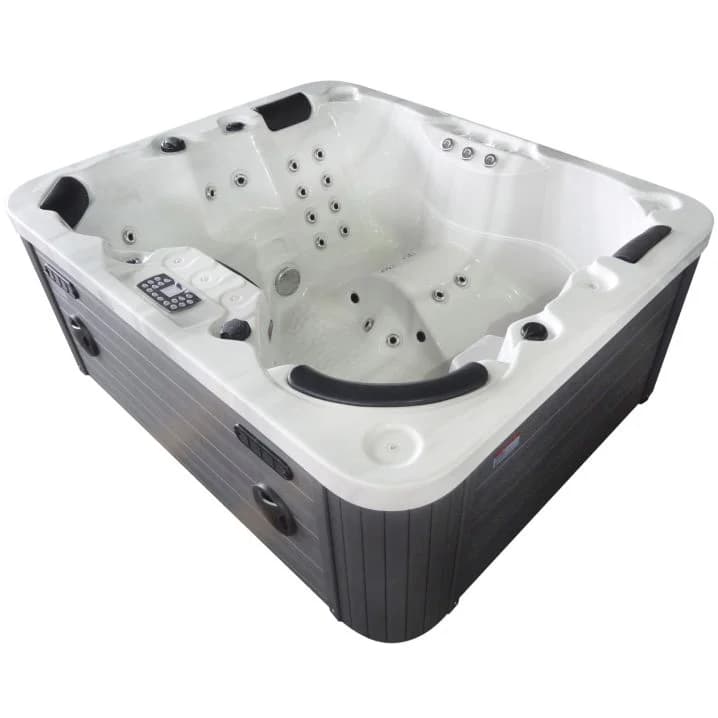 Image for СПА-басейн Aquajoy Como (190х160х82 см), Сріблясто-білий мармур