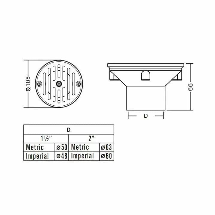 Image for Форсунка донна Emaux EM2824, під бетон