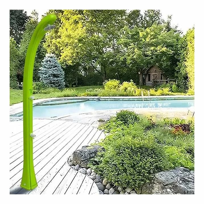 Image for Душ сонячний Aquaviva So Happy з мийкою для ніг, зелений DS-H221VE, 28 л