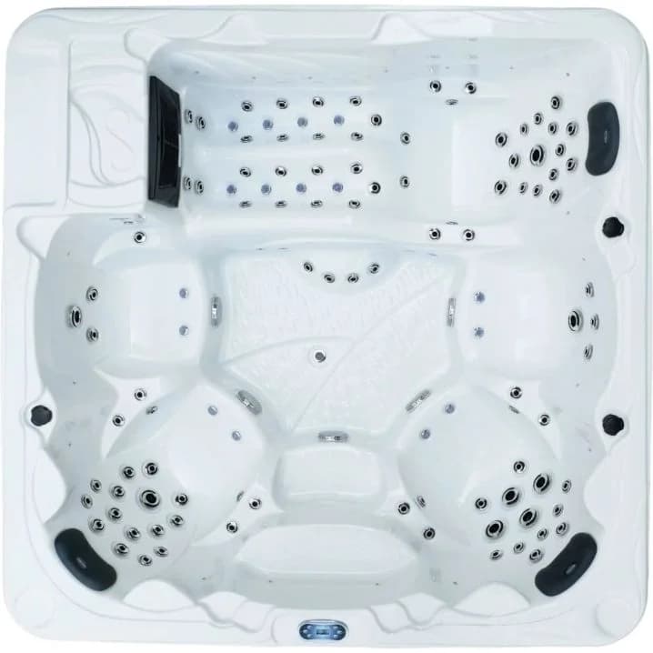 Image for СПА-басейн Aquajoy Borneo (230х230х96 см), Сріблясто-білий мармур