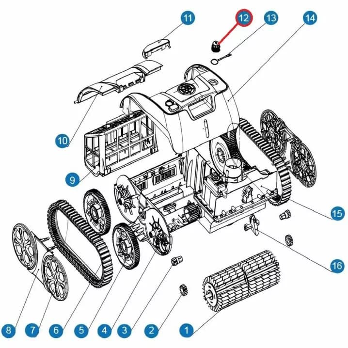 Image for Кришка для зарядного порту Cyclone C1 Pro (S.WY3312Pro.37.003)