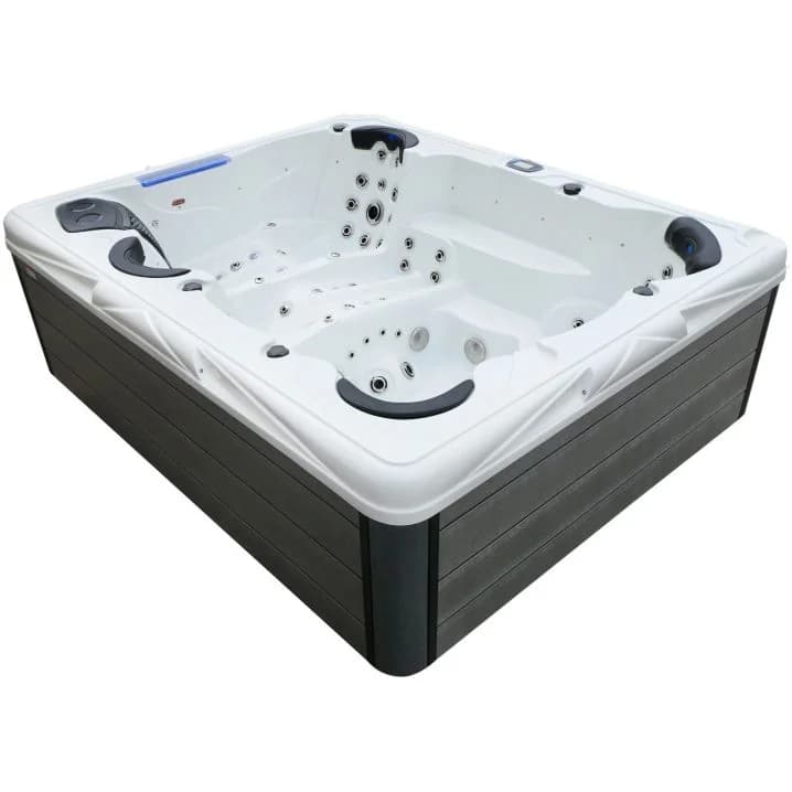 Image for СПА-басейн Aquajoy Saint-Tropez (280х230х95 см), Сріблясто-білий мармур