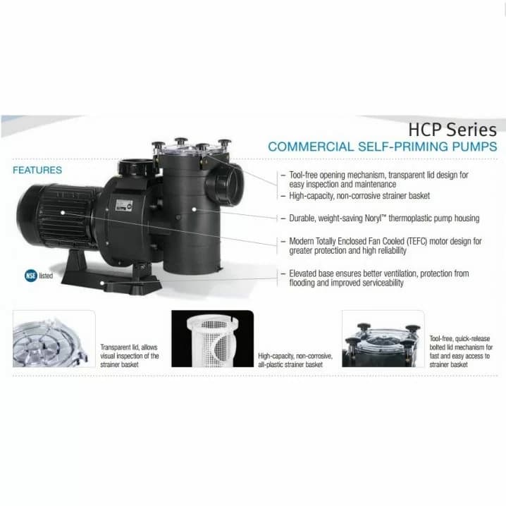 Image for Насос Hayward HCP38353E3 KAP350 IE3 (380 В, 58 м3/год, 3.5 HP)