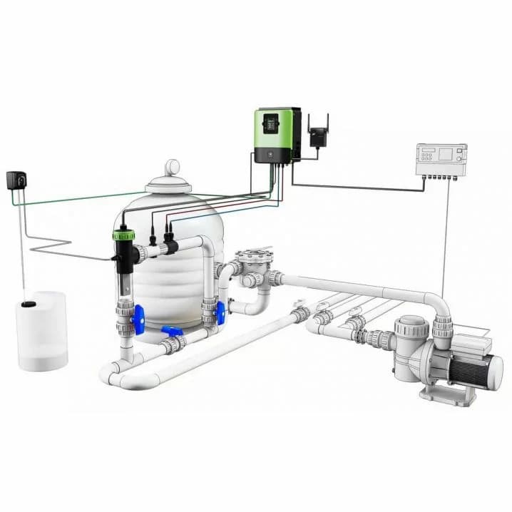 Image for Гідролізер Hayward Oxilife OX1 (60 м³) з функцією управління басейном
