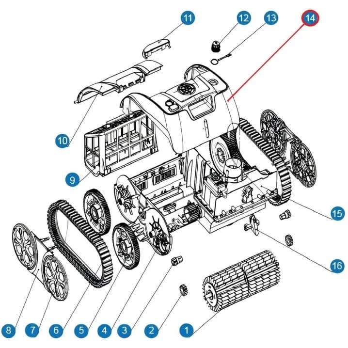Кабель живлення для Wybotics С1/C1 Pro (S.WY3312Pro.14.005)