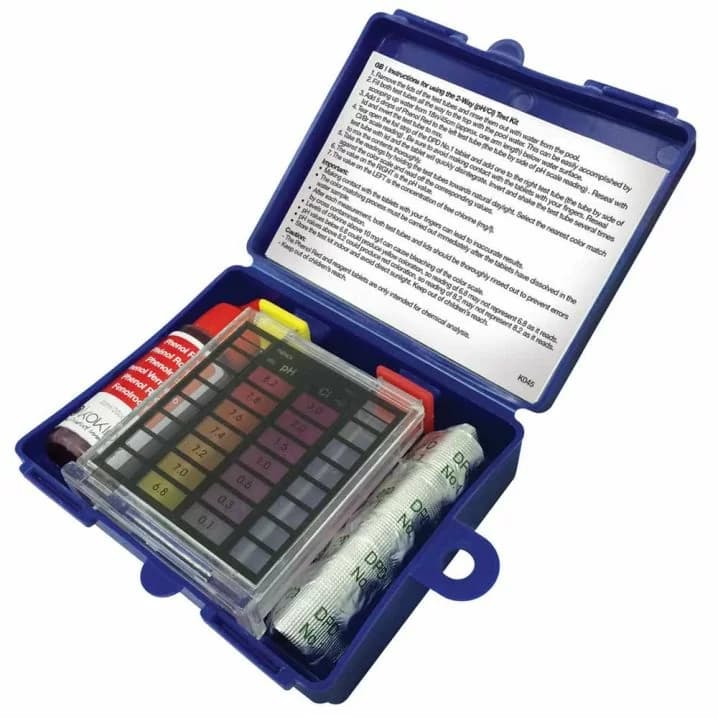 Image for Тестер Kokido K045CBX24 (20cc Phenol + 20pcs DPD) двокомпонентний