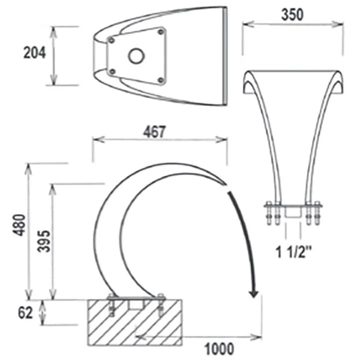Image for Водоспад Flexinox Bali Mini для солоної води