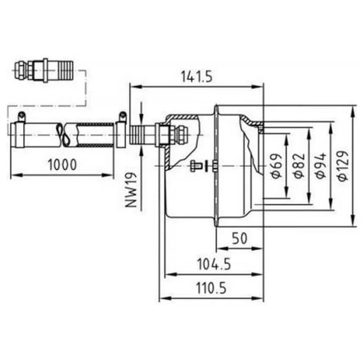 Image for Закладна прожектора Fitstar 4250051, LED 4х3 Вт, бронза, для солоної води