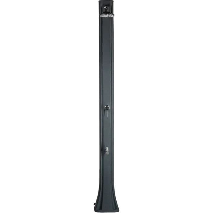 Душ сонячний Aquaviva Big Happy Five з мийкою для ніг, антрацит F620/7016, 36 л