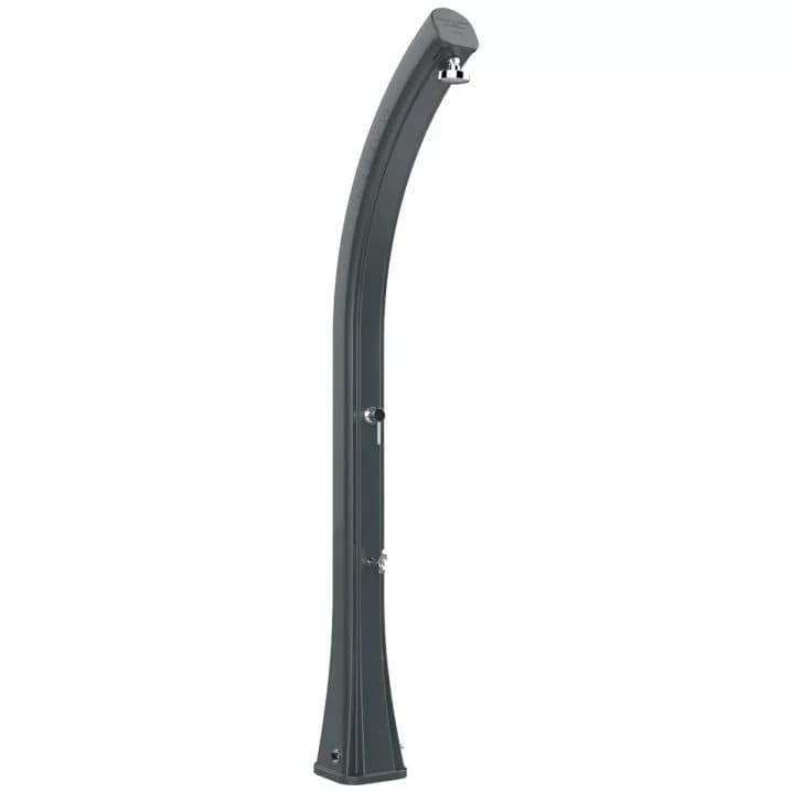 Душ сонячний Aquaviva Happy XL з мийкою для ніг, антрацит H420/7016, 35 л