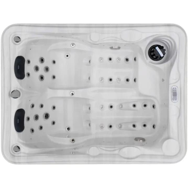 Image for СПА-басейн Aquajoy Bali (210х160х77 см), Сріблясто-білий мармур