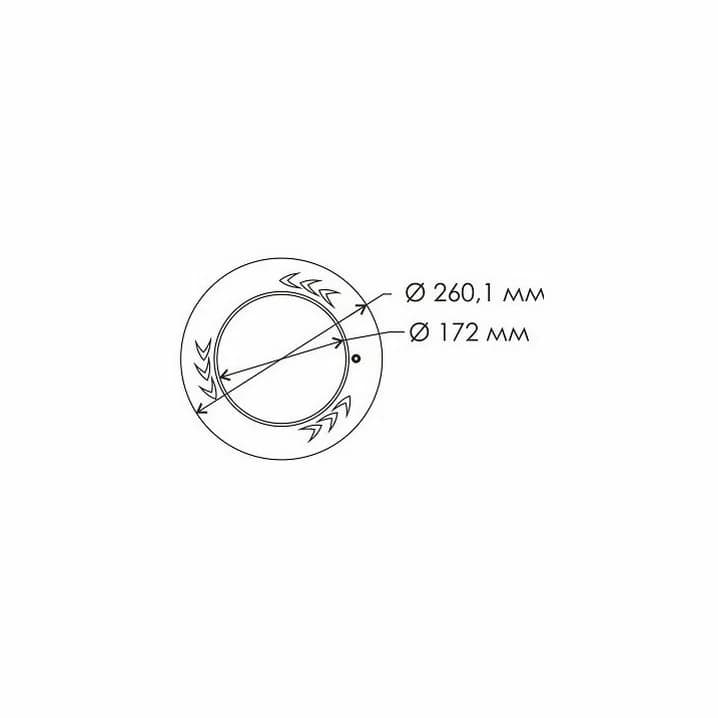 Image for Лицьова рамка для прожектора Aquaviva LED003