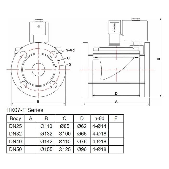Image for Клапан соленоїдний Aquaviva 2W31 (DN25-G1) d32 мм