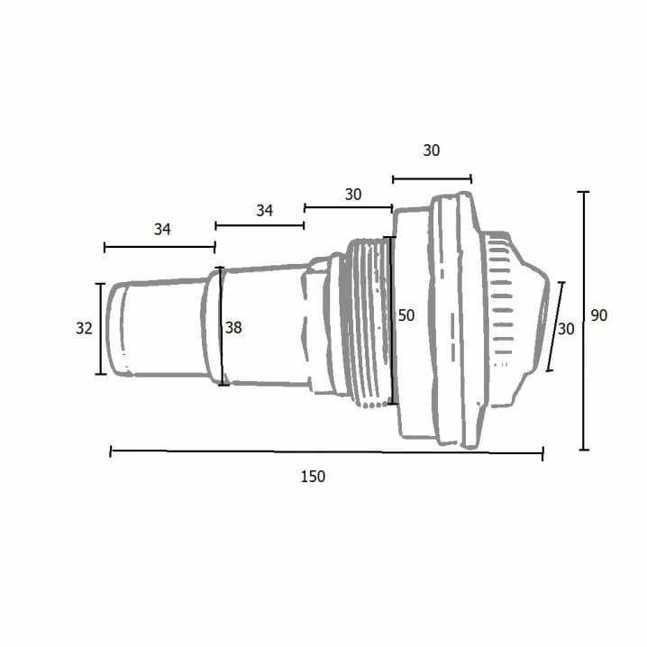 Image for Скімер Kokido Olimpic K001WBX/LX/W Standard універсальний (білий)