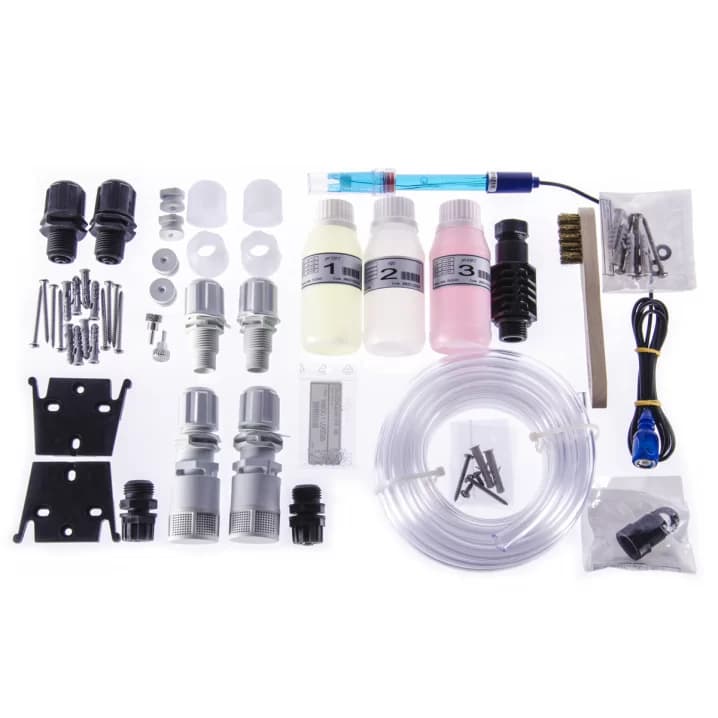 Image for Станція контролю якості води Aquaviva PH+Free Cl 5 л/г + Ячейка + 2 насоса