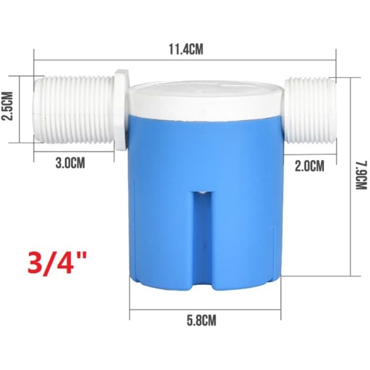 Image for Поплавковий клапан Aquaviva внутрішній, горизонтальний d3/4"