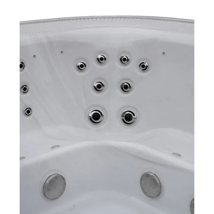 Image for Переливний СПА-басейн Aquajoy Serenity (250х230х96 см), Сріблясто-білий мармур