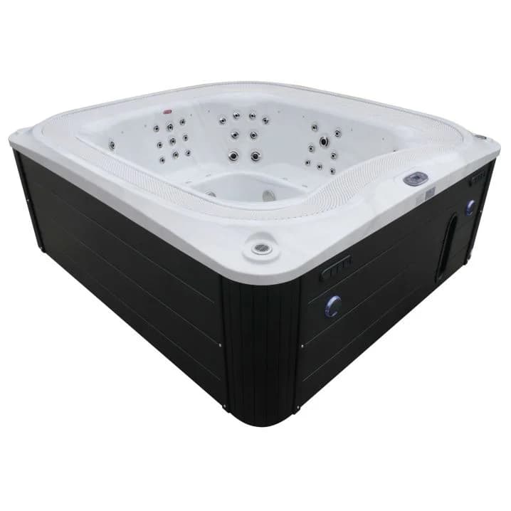 Image for Переливний СПА-басейн Aquajoy Serenity (250х230х96 см), Сріблясто-білий мармур