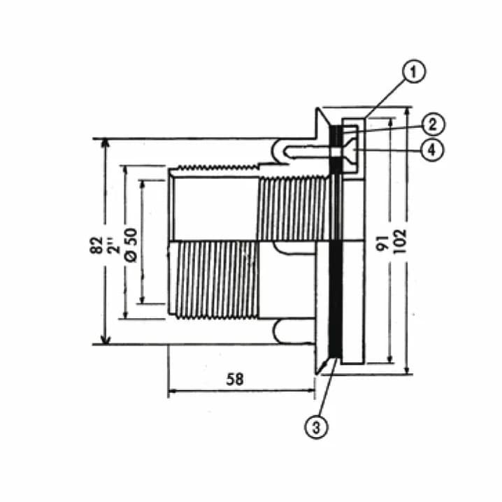 Image for Форсунка для пилососа Hayward 3331LG під лайнер