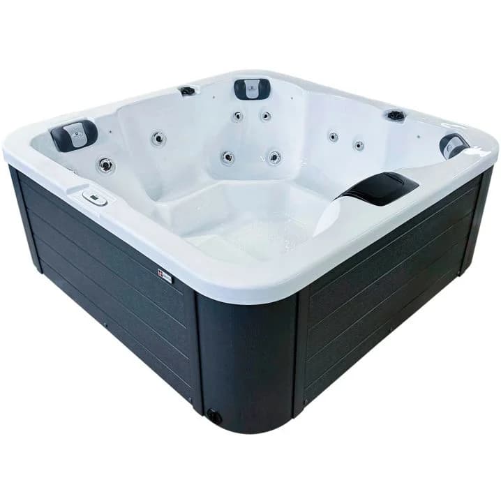 Image for Гідромасажний басейн Passion Spas Flame (190х190х81 см), Сріблясто-білий