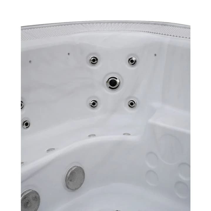 Image for Переливний СПА-басейн Aquajoy Serenity (250х230х96 см), Сріблясто-білий мармур