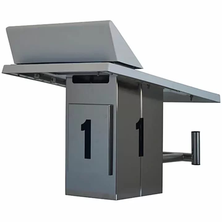 Image for Стартова тумба Golfinho Olympic E5204, AISI 316, п'ятипозиційна, 400 мм