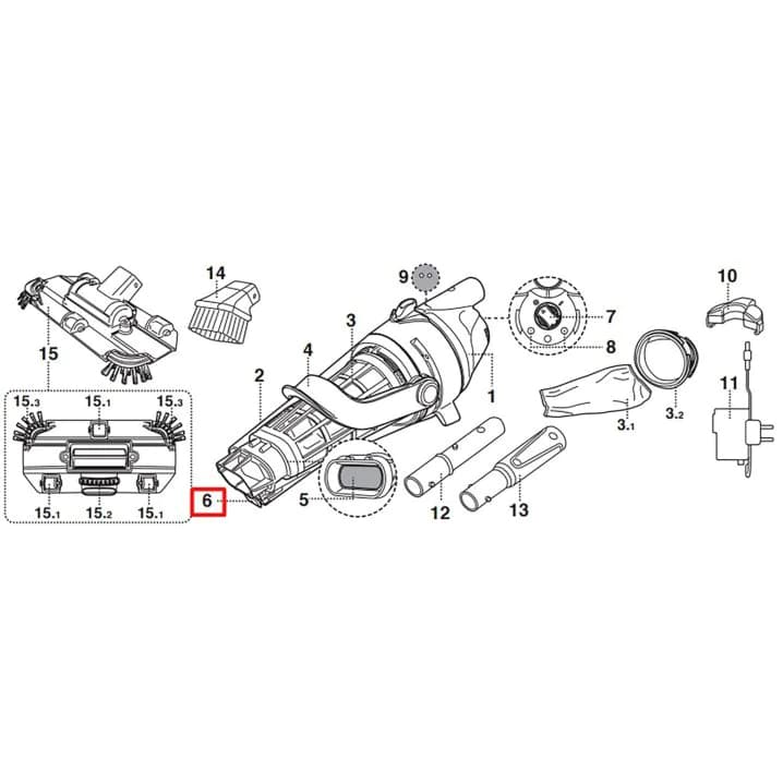 Image for Клапан зливу води Kokido для пилососа Voltera EV56